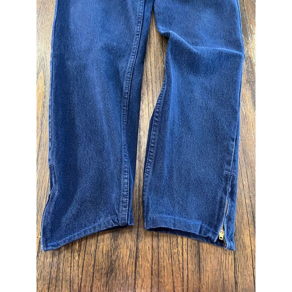 Guess High Rise Zipper Ankle Vintage 90s Jeans Size 30 - Picture 8 of 13